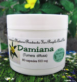 Damiana (Turnera diffusa) 510 mg 30 Capsules - Kerstin's Nature Products
