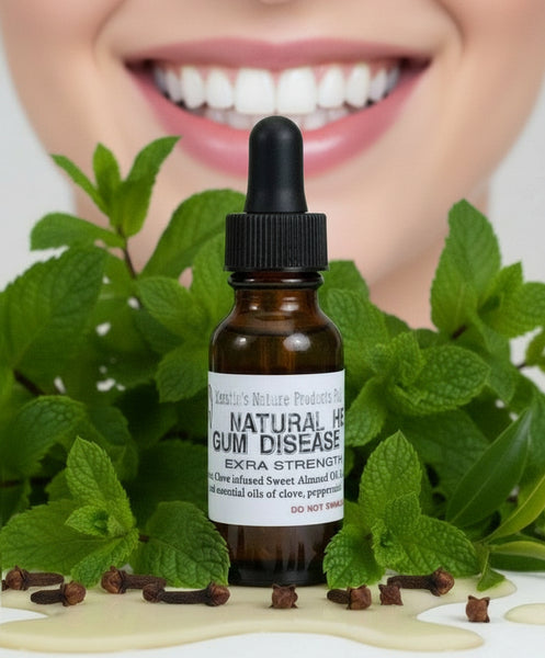 Natural Periodontal Gum Disease Remedy Oil Kerstin's Nature Products