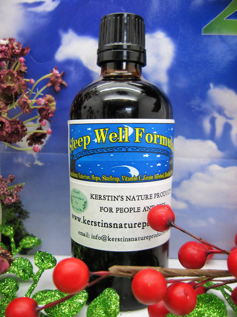 Sleep Well  Formula Tincture - Kerstin's Nature Products