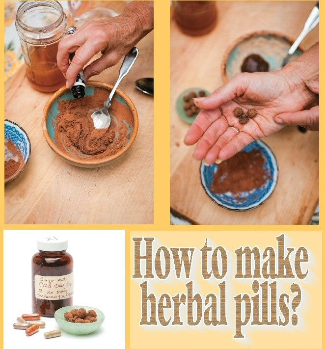 How to make Herbal Pills?