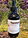 Thyrohyper - Thyroid Support Tincture for Hyperthyroidism (overactive thyroid) by Kerstin's Nature Products For People and Pets.