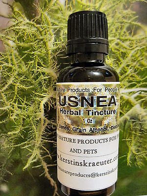 Usnea Herbal Tincture Extract ~Multiple Sizes - Kerstin's Nature Products