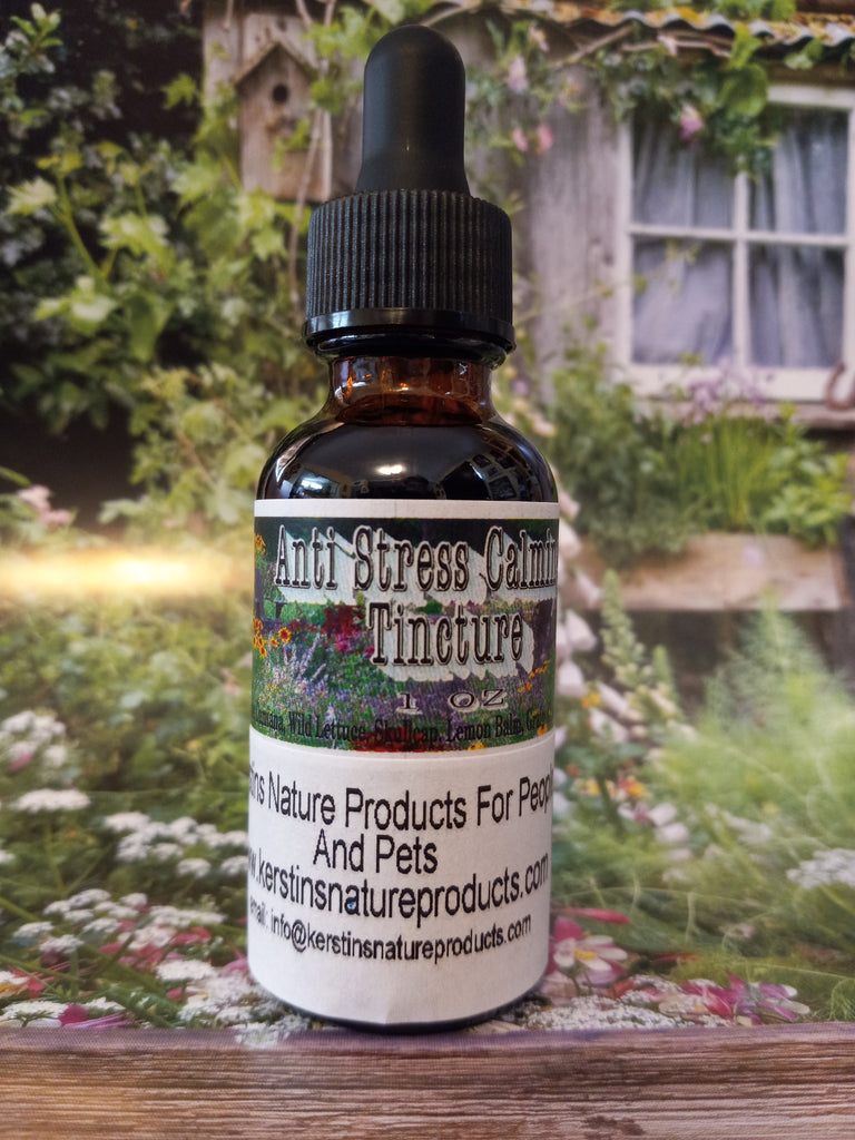 Anti Stress Calming Tincture - Kerstin's Nature Products for People and Pets