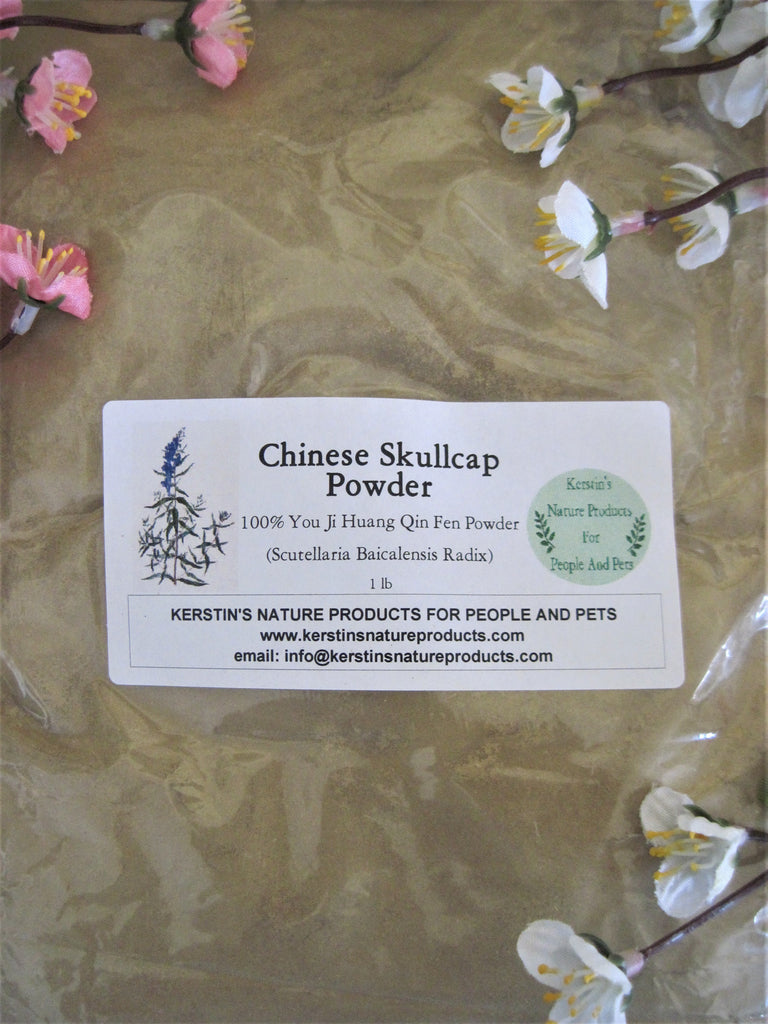 Chinese Skullcap Root Powder (Scutellaria Baicalensis Radix) - Kerstin's Nature Products