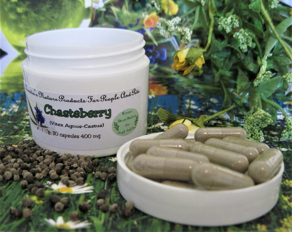 Chasteberry (Vitex Agnus-Castus) 400 mg 30 Capsules - Kerstin's Nature Products