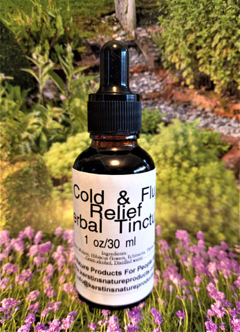 Cold and Flu Relief Tincture - Kerstin's Nature Products