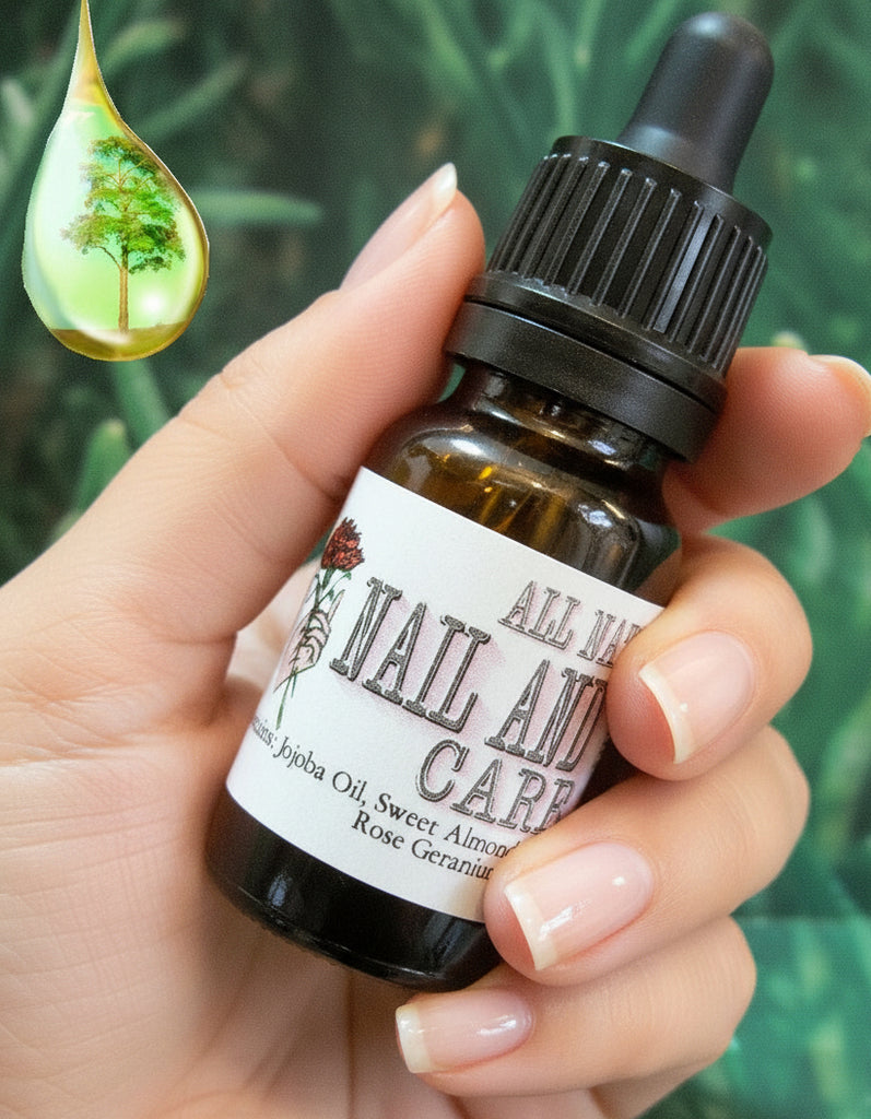 Natural Nail and Cuticle Care Oil ~Multiple Sizes - Kerstin's Nature Products