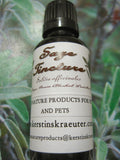Sage Leaf Herbal Tincture ~ Multiple Sizes - Kerstin's Nature Products
