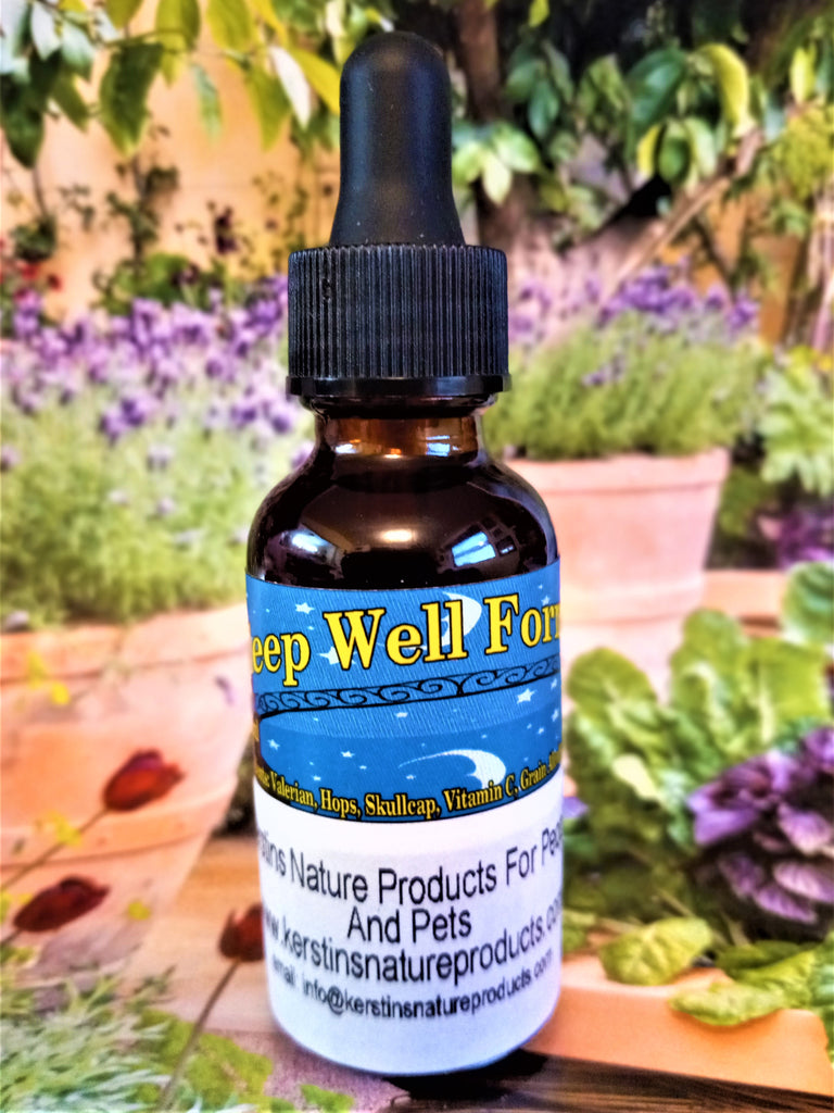 Sleep Well Formula Tincture - Kerstin's Nature Products