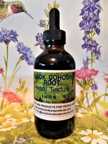 Black Cohosh Herbal Tincture - Kerstin's Nature Products for People and Pets