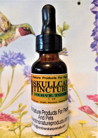 Skullcap Herbal Calming Extract For Pets - Kerstin's Nature Products for People and Pets