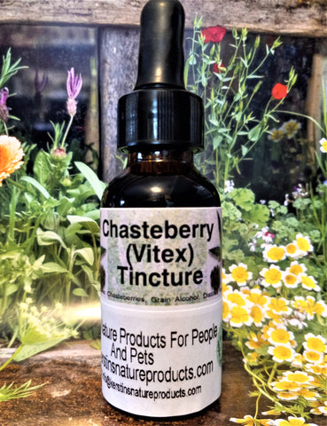 Chasteberry (Vitex) Herbal Tincture Extract - Kerstin's Nature Products